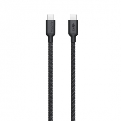 mophie 240W USB-C to USB-C Charge Cable (1M) - Black