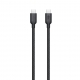 mophie 240W USB-C to USB-C Charge Cable (3M) - Black